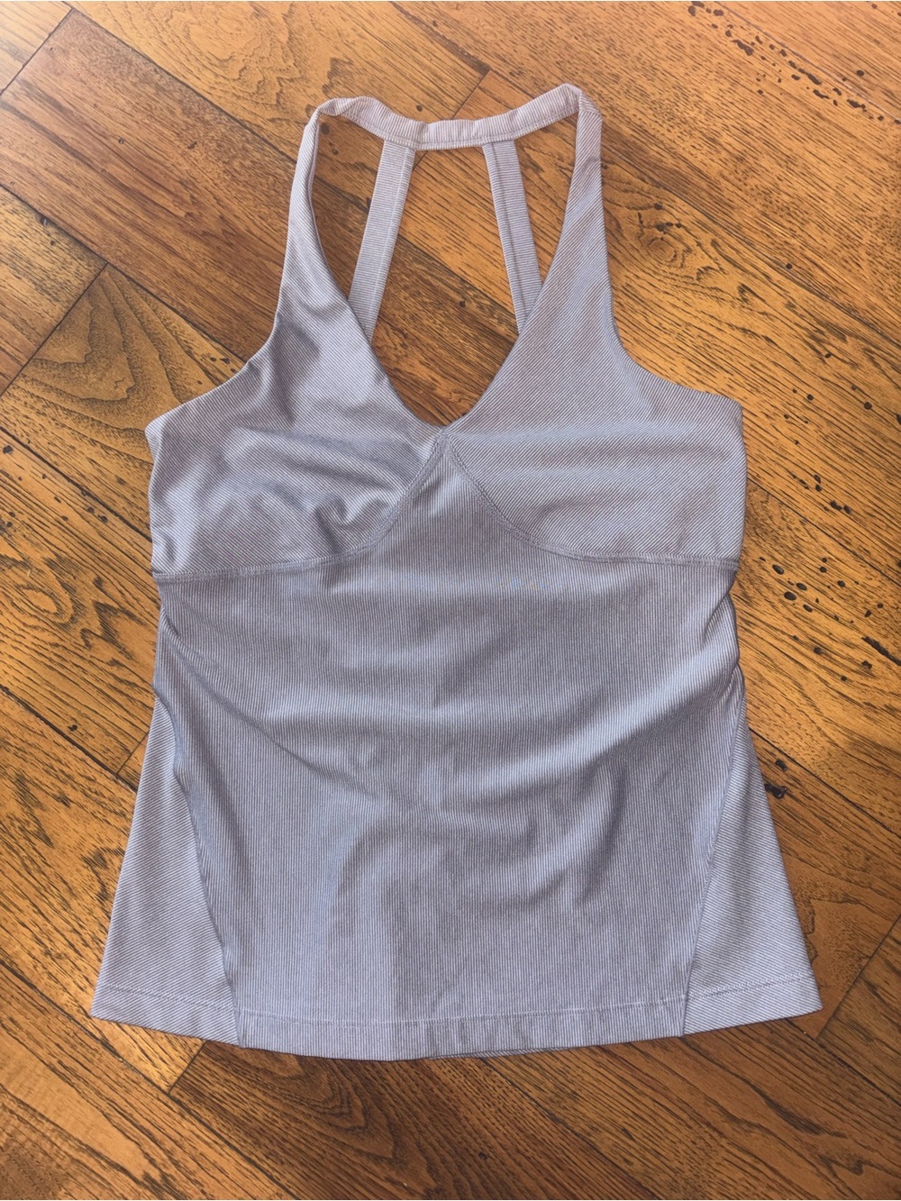 Prana Women’s Strappy V-Neck Tank Top - Light Gray Size Small